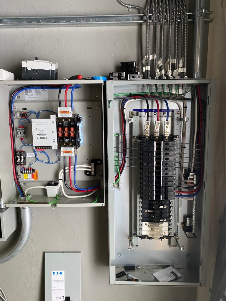 Commercial electrician testing electrical connections Connecticut